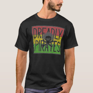 T-SHIRT DREADLY PIRATE LE LOGO