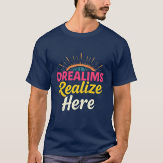 T-shirt Drealims Réalisez ici