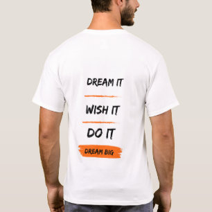 T-shirt Dream Big Challenge !