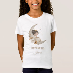 T-Shirt Dream Big Fairy Moon Child - Nom personnalisé