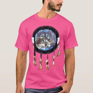 T-shirt Dream Catcher Wolf