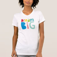 DREAM GRAND coloré typographie arc-en-ciel audacie