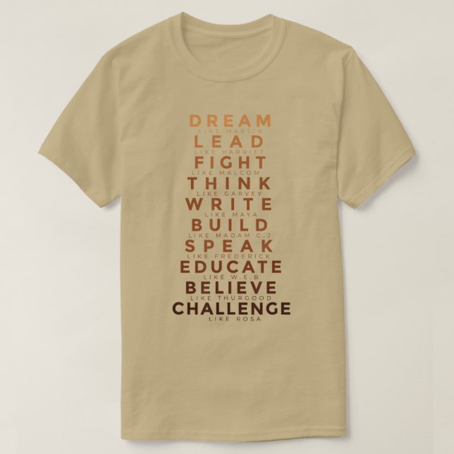 T-shirt Dream Like Martin Lead Lik (Design devant)