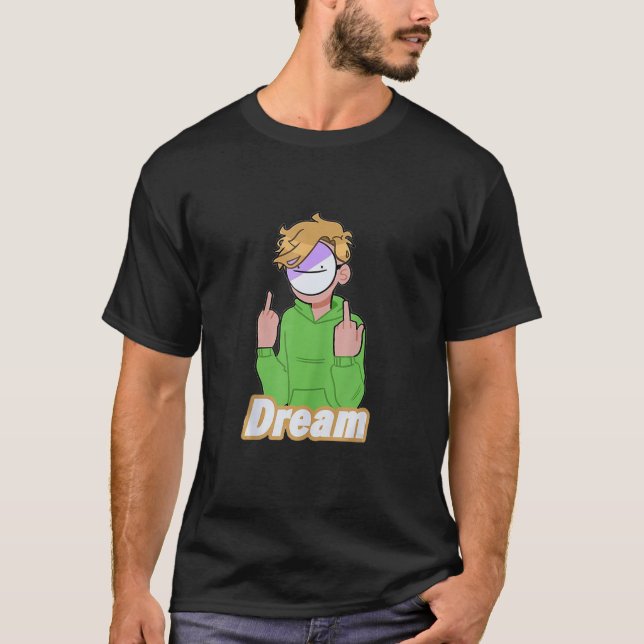 T-shirt Dream Merch Smp Cosplay Japonais Play Gamer Pour F (Devant)