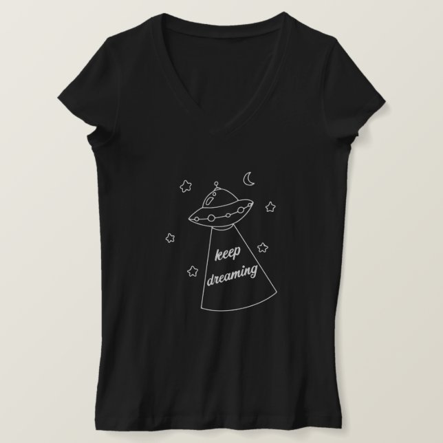 T-shirt Dream Ship - Premium femme (Design devant)