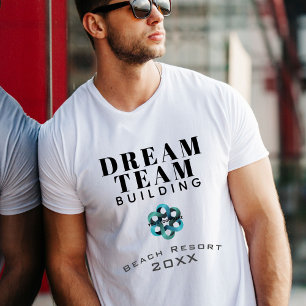 T-shirt Dream Team Building Company Logo Employé