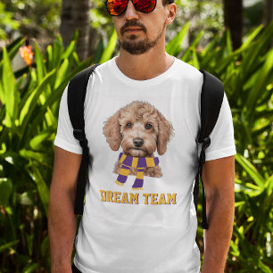 T-shirt Dream Team Personnalisable Couleur Sport Amoureux 