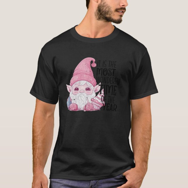 T-shirt Dreamblush Christmas Snowman (Devant)