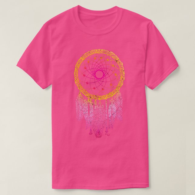 T-shirt Dreamcatcher coloré 4 (Design devant)