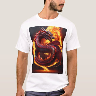 T-shirt Dreamscape Dragon Whimsical"