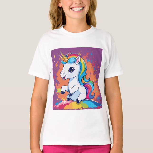 T-shirt Dreamscape Unicorn Tee (Devant)