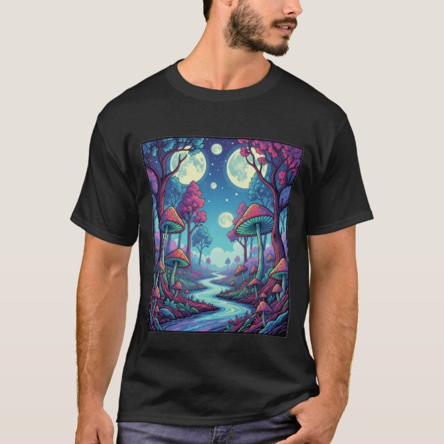 T-shirt Dreamscape Woods (Devant)