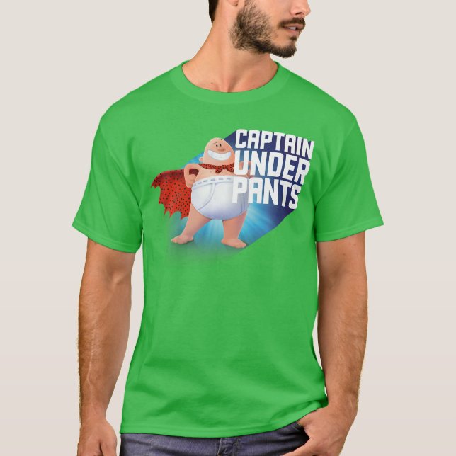 T-shirt DreamWorks Captain Underpants CaptainUnderPants bo (Devant)