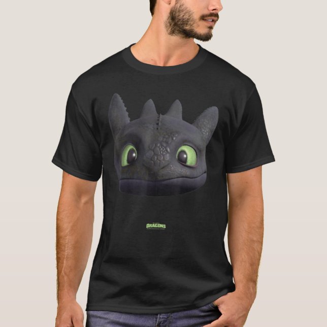 T-shirt DreamWorks Dragons Nuit sans dents Furie Grand Vis (Devant)
