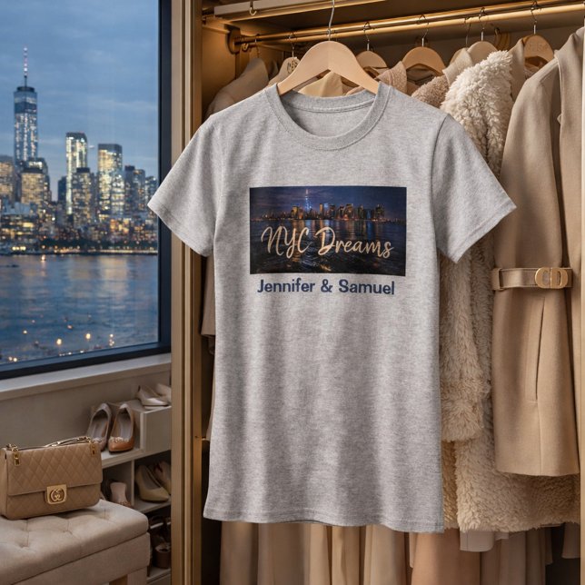 T-shirt Dreamy cityscape NYC dreams (Créateur téléchargé)