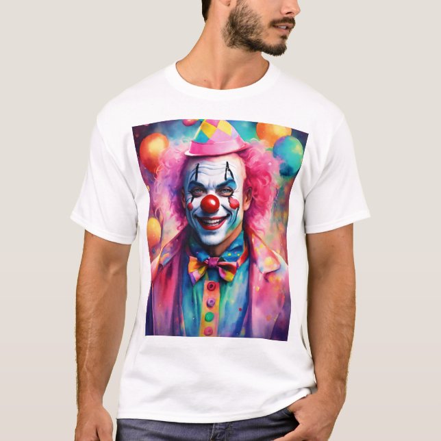 T-shirt Dreamy Pastel Joe Rogan le Clown mystique - Un fan (Devant)