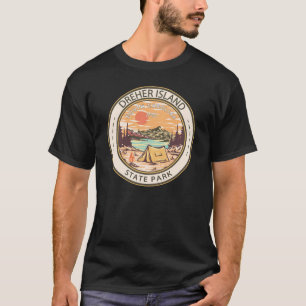 T-shirt Dreher Island State Park Badge Caroline du Sud