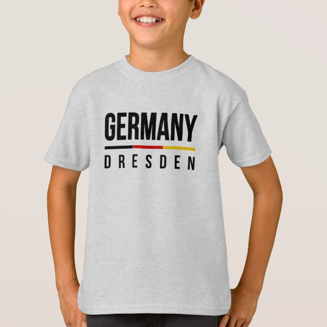 T-shirt Dresde Allemagne (Devant)