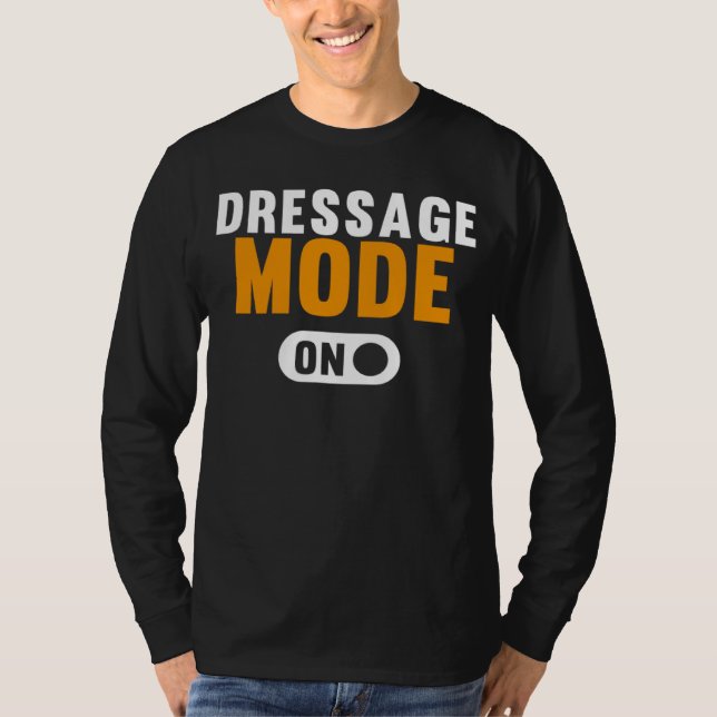 T-shirt Dressage Mode on (Devant)