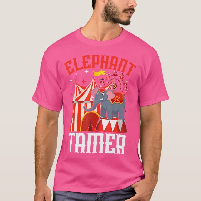 T-shirt Dresseur d'animaux de cirque Carnaval Maître de cé (Devant)