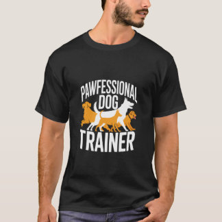 T-shirt Dresseur de chiens professionnel
