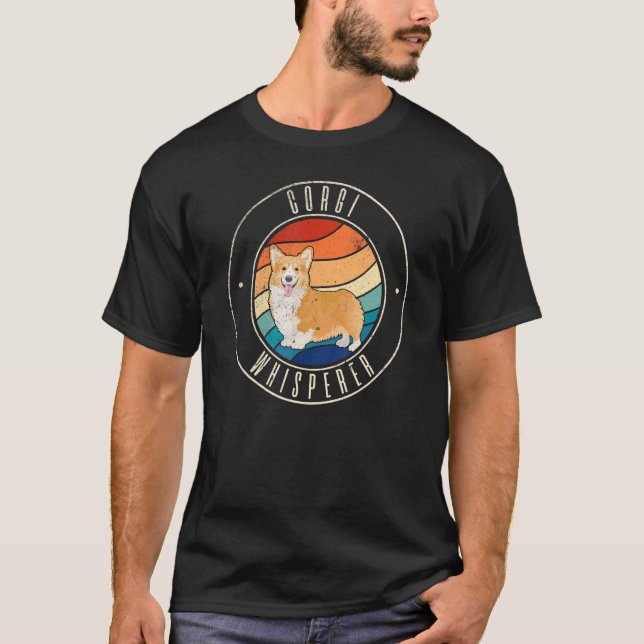 T-shirt Dresseur de Corgi (Devant)