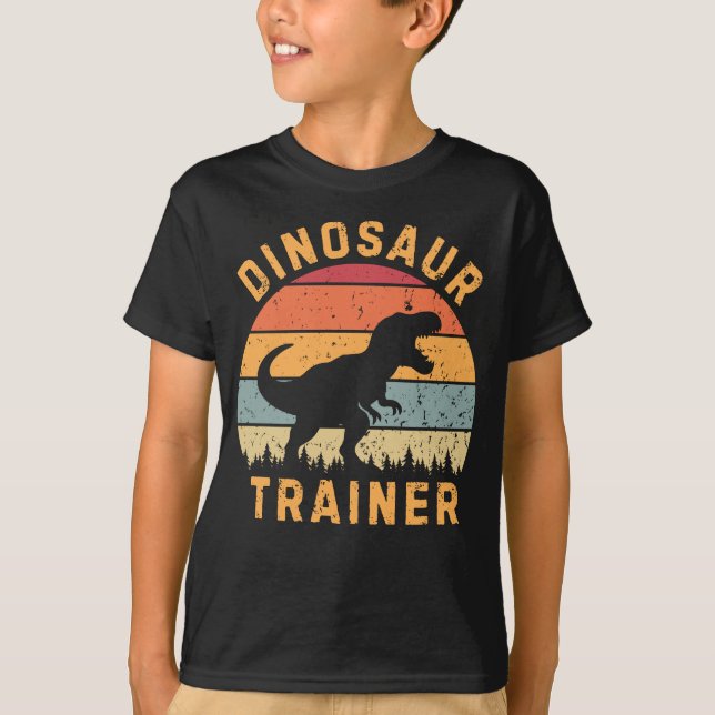 T-shirt Dresseur de dinosaures (Devant)