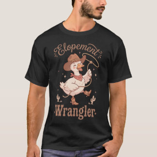 T-shirt Dresseur de fuite de l'oie Drôle Comportement Aba