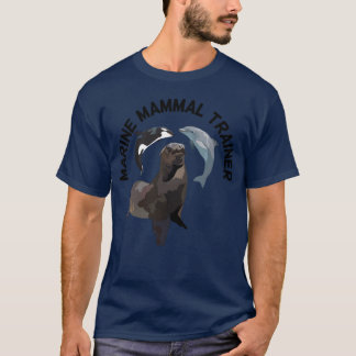 T-shirt Dresseur de mammifères marins rétro