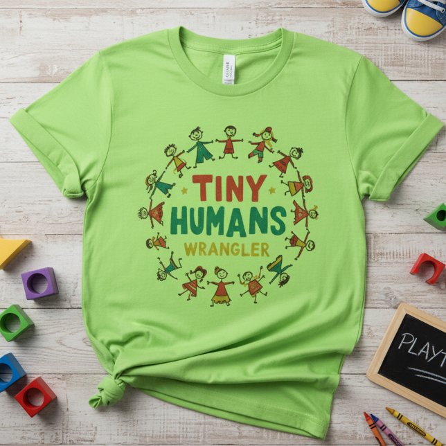 T-shirt Dresseur de Petits Humains — Prof d'école primaire (Créateur téléchargé)
