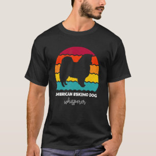 T-shirt Dresseur d'Esquimau Américain Rétro Vintage