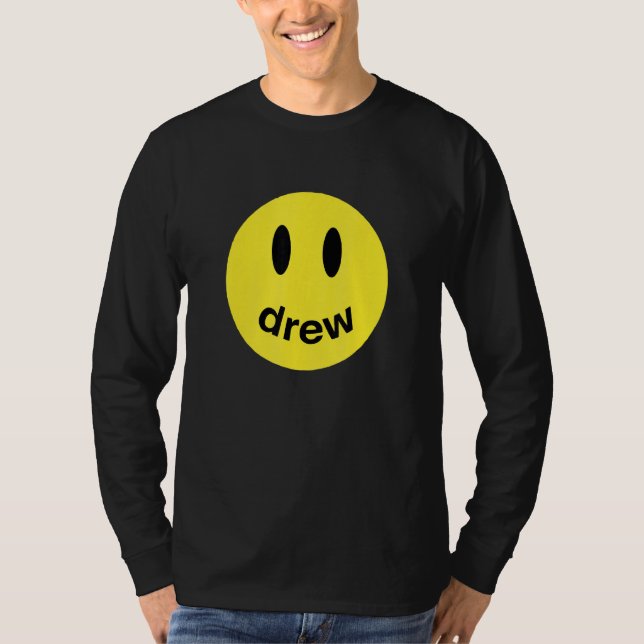 T-shirt DREW Smile Face Trend Mode (Devant)