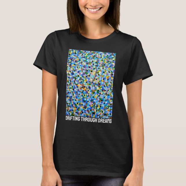 T-shirt Drifting through Dreams Peinture d'Alfred Fox (Devant)