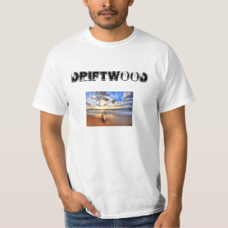 T-shirt Driftwood-1, bois de flottage