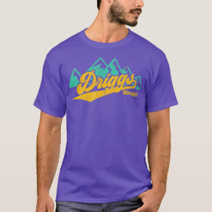 T-shirt Driggs Idaho Outdoors Adventure Mountain 