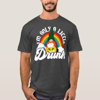 T-shirt Drinking Leprechaun Irish Gnome Saint Patricks Day