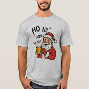 T-shirt Drinking Noël drôle