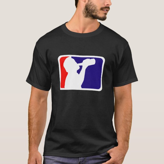T-shirt Drinkingwear - pro - noir (Devant)