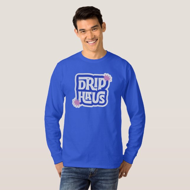 T-shirt Drip Haus – Logo Retro Ludique (Devant entier)