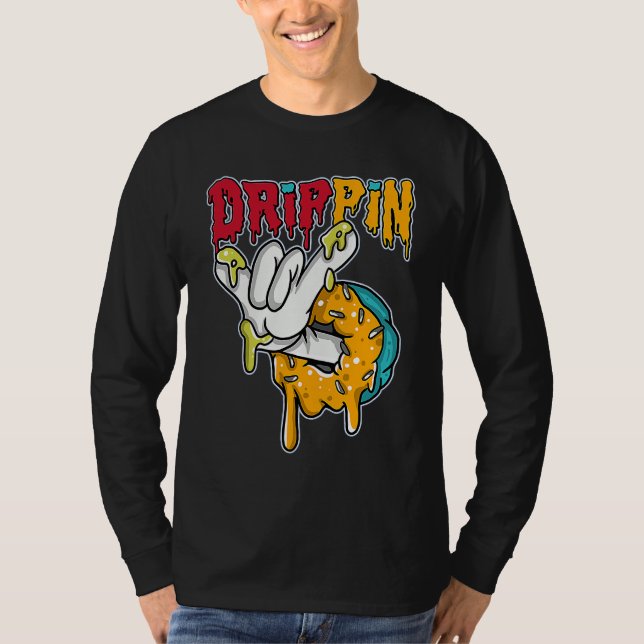 T-shirt Drippin Donuts SB Dunk FroSkate Correspondant (Devant)