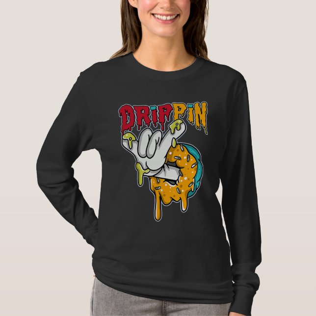 T-shirt Drippin Donuts SB Dunk FroSkate Correspondant (Devant)