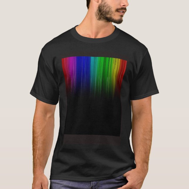 T-shirt Dripping colours (Devant)