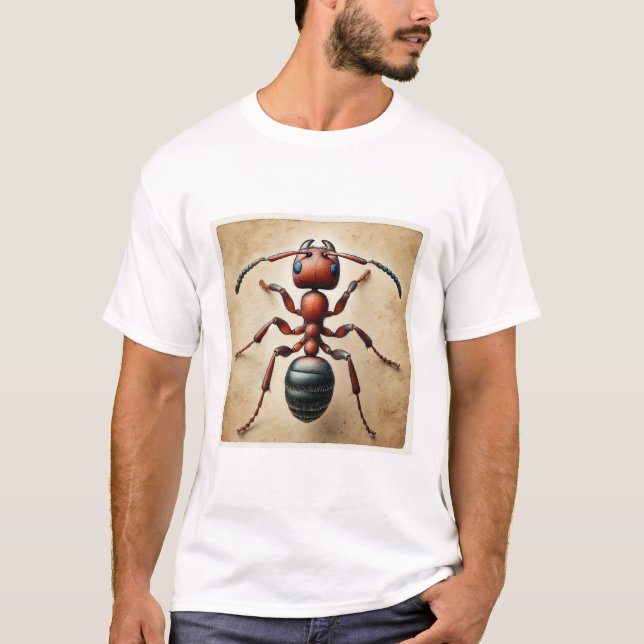 T-shirt Driver Ant Dorylus 061124IREF223 - Watercolor (Devant)