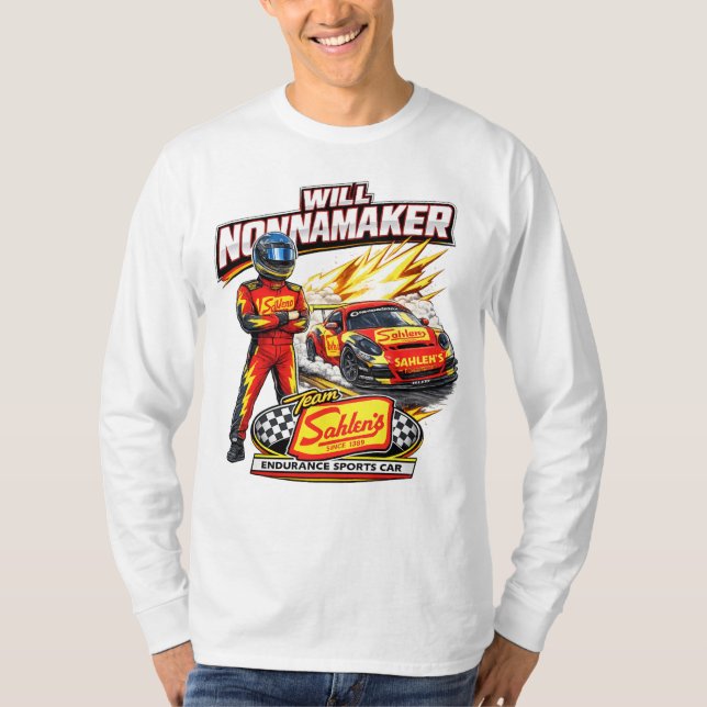 T-shirt Driver Will Nonnamaker (Devant)