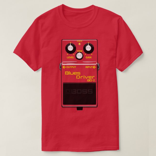T-shirt Drivin the Blues (Design devant)