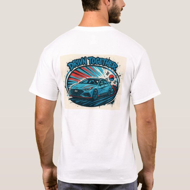 T-shirt Driv'N Together - Graffiti Style (Two Sides) (Dos)