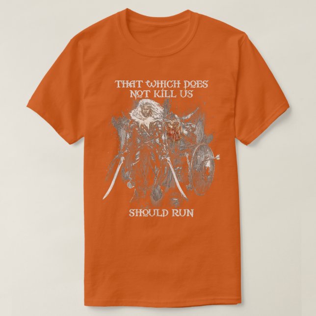 T-shirt Drizzt DoUrden et Bruenor Battle Hammer (Design devant)
