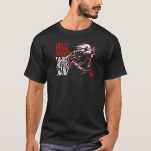 T-shirt Drizzt Do'urden le mal tombe quand les héros se dr