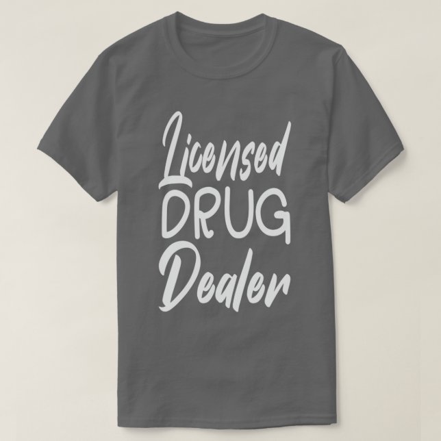 T-shirt drogue autorisée 1 (Design devant)