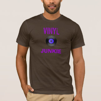 T-shirt Drogué de vinyle